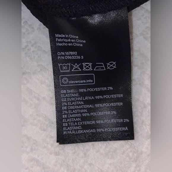 Women’s H&M brand new black babydoll dress with adjustable straps size small - Picture 3 of 10